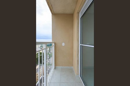 Varanda da Sala de apartamento à venda com 1 quarto, 28m² em Morumbi, São Paulo
