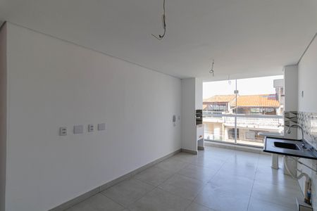 Sala/Cozinha/Área de Serviço  de apartamento à venda com 2 quartos, 49m² em Fazenda Aricanduva, São Paulo