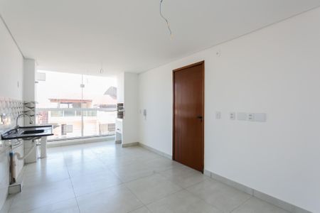 Sala / Cozinha / Área de Serviço  de apartamento à venda com 2 quartos, 49m² em Fazenda Aricanduva, São Paulo