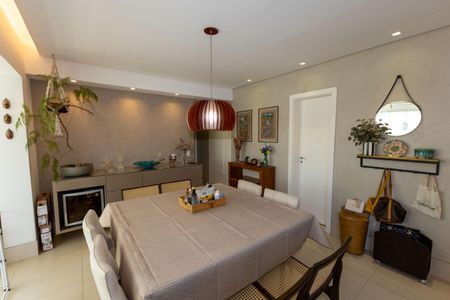 Sala de Jantar de apartamento para alugar com 4 quartos, 130m² em Vila da Serra, Nova Lima