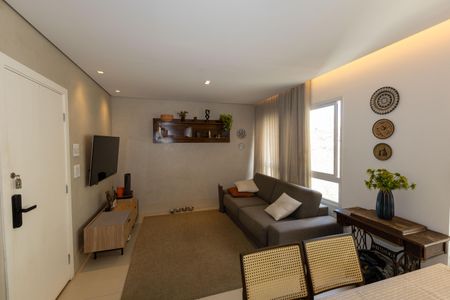 Sala de TV de apartamento para alugar com 4 quartos, 130m² em Vila da Serra, Nova Lima