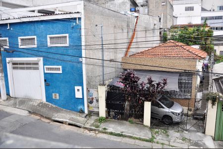 Apartamento para alugar com 35m², 1 quarto e sem vagaDetalhe - Vista da Cozinha e Área de Serviço