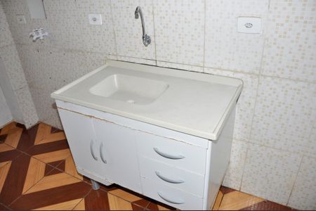 Apartamento para alugar com 35m², 1 quarto e sem vagaDetalhe - Cozinha e Área de Serviço