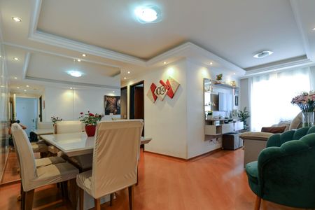 Sala de apartamento para alugar com 3 quartos, 80m² em Alto Ipiranga, Mogi das Cruzes