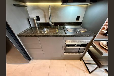 Apartamento para alugar com 25m², 1 quarto e sem vagaCozinha 