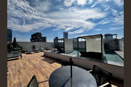 Apartamento para alugar com 25m², 1 quarto e sem vagaPiscina 