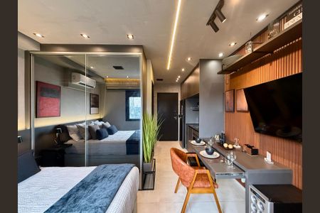 Apartamento para alugar com 25m², 1 quarto e sem vagaQuarto 