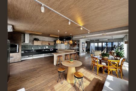 Apartamento para alugar com 25m², 1 quarto e sem vagaÁrea Gourmet 