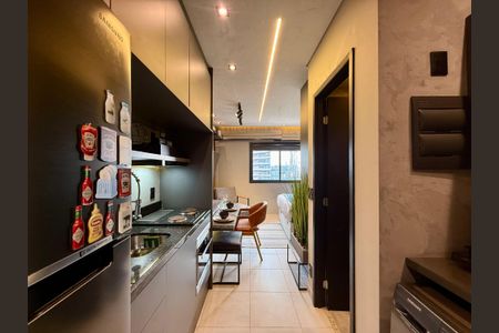 Apartamento para alugar com 25m², 1 quarto e sem vagaCozinha 