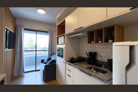 Studio para alugar com 28m², 1 quarto e sem vagaCozinha