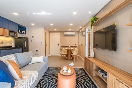 Apartamento para alugar com 1 quarto, 53m² em Alphaville Industrial, Barueri