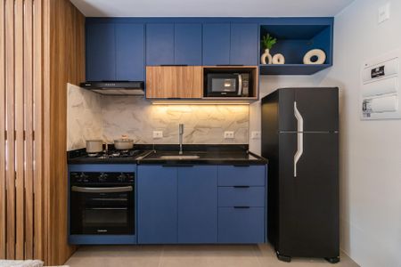 Apartamento para alugar com 53m², 1 quarto e 1 vaga