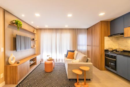 Apartamento para alugar com 53m², 1 quarto e 1 vaga