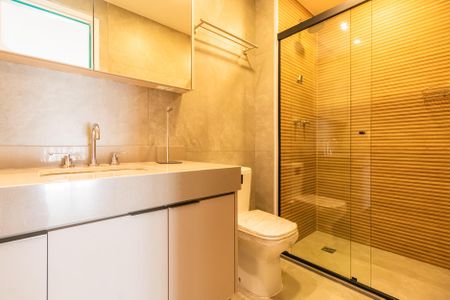 Apartamento para alugar com 53m², 1 quarto e 1 vaga Apartamento para alugar com 53m², 1 quarto e 1 vagaBanheiro da Suíte