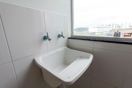 Apartamento à venda com 34m², 1 quarto e sem vaga Apartamento à venda com 34m², 1 quarto e sem vagaCozinha e Área de Serviço