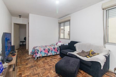 Sala de apartamento à venda com 1 quarto, 40m² em Cidade Baixa, Porto Alegre