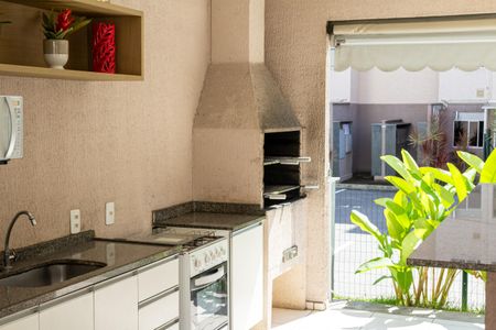 Apartamento para alugar com 42m², 2 quartos e 1 vaga Apartamento para alugar com 42m², 2 quartos e 1 vagaÁrea comum - Churrasqueira