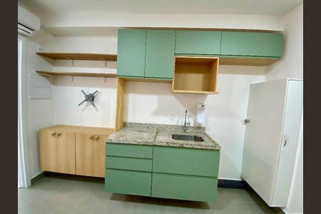 Studio à venda com 24m², 1 quarto e sem vaga
