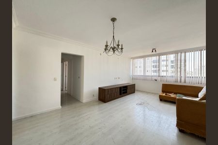 Sala de apartamento para alugar com 4 quartos, 118m² em Indianópolis, São Paulo