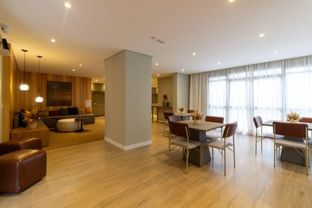 Studio para alugar com 26m², 1 quarto e sem vaga Studio para alugar com 26m², 1 quarto e sem vagaÁrea comum - Salão de festas