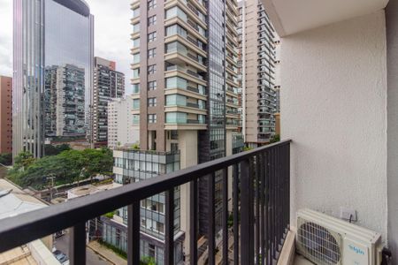 Vista/Varanda de kitnet/studio para alugar com 1 quarto, 26m² em Pinheiros, São Paulo
