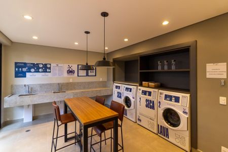 Studio para alugar com 26m², 1 quarto e sem vaga Studio para alugar com 26m², 1 quarto e sem vagaÁrea comum - Lavanderia