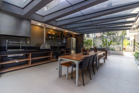 Studio para alugar com 26m², 1 quarto e sem vaga Studio para alugar com 26m², 1 quarto e sem vagaÁrea comum - Churrasqueira