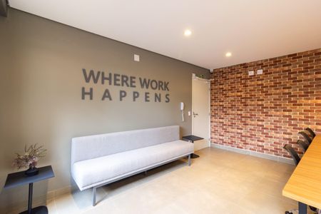 Studio para alugar com 26m², 1 quarto e sem vaga Studio para alugar com 26m², 1 quarto e sem vagaÁrea comum - Coworking