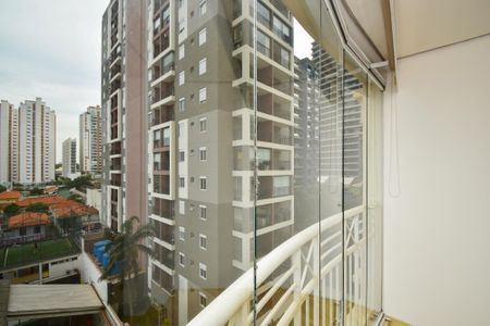 varanda Sala de kitnet/studio para alugar com 2 quartos, 50m² em Pinheiros, São Paulo