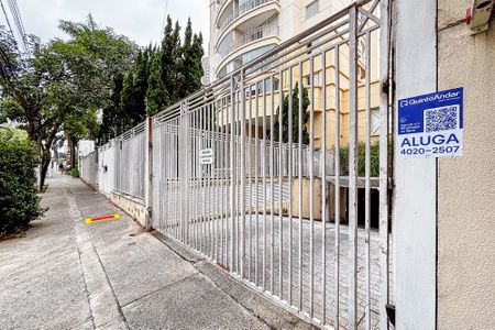 Studio para alugar com 50m², 2 quartos e 1 vagafachada do predio
