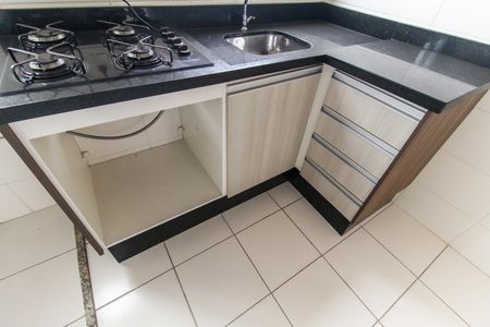 Apartamento para alugar com 42m², 2 quartos e 1 vaga Apartamento para alugar com 42m², 2 quartos e 1 vagaCozinha e Área de Serviço