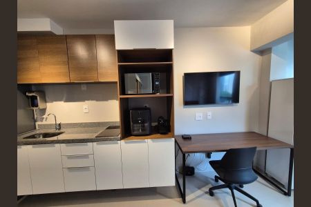 Studio para alugar com 24m², 1 quarto e sem vagaSala/Quarto