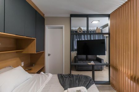 Studio para alugar com 26m², 1 quarto e 1 vagaSala/Quarto