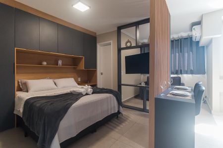 Sala/Quarto de kitnet/studio para alugar com 1 quarto, 26m² em Botujuru, Mogi das Cruzes