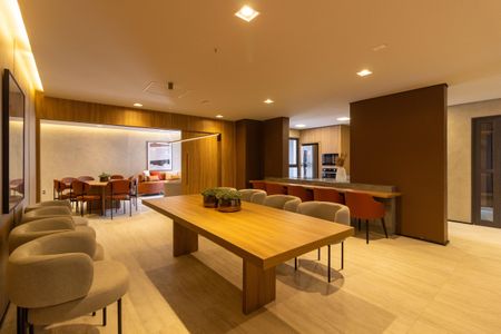 Apartamento para alugar com 28m², 1 quarto e sem vagaÁrea comum - Salão de festas