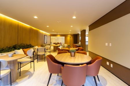 Apartamento para alugar com 28m², 1 quarto e sem vagaÁrea comum - Salão de festas