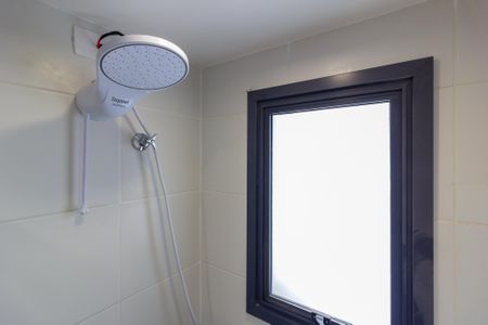 Apartamento para alugar com 28m², 1 quarto e sem vagaBanheiro da Suíte