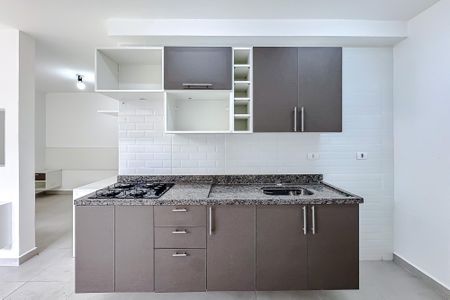 Studio à venda com 38m², 1 quarto e sem vagaCozinha