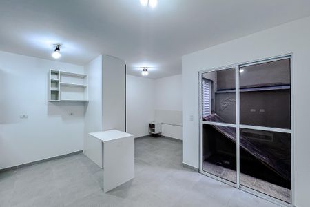 Studio à venda com 38m², 1 quarto e sem vagaSala