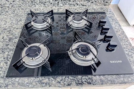 Studio à venda com 39m², 1 quarto e sem vagaCozinha