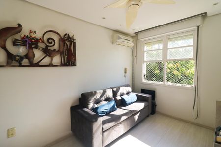 Sala de apartamento à venda com 1 quarto, 45m² em Cristal, Porto Alegre