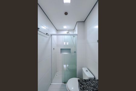 Banheiro de kitnet/studio para alugar com 1 quarto, 39m² em Tatuapé, São Paulo