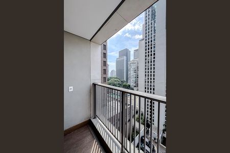 Studio para alugar com 23m², 1 quarto e sem vagaVaranda