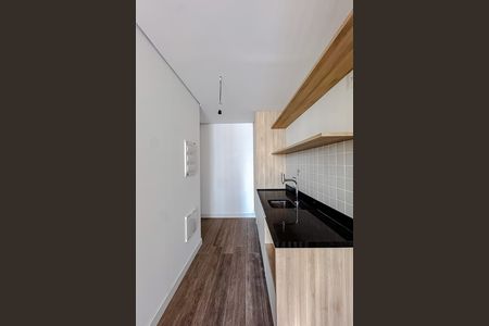 Cozinha de kitnet/studio para alugar com 1 quarto, 23m² em Vila Gomes Cardim, São Paulo