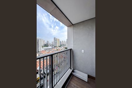 Varanda de kitnet/studio para alugar com 1 quarto, 23m² em Vila Gomes Cardim, São Paulo