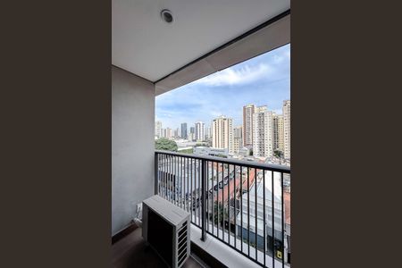 Varanda de kitnet/studio para alugar com 1 quarto, 23m² em Vila Gomes Cardim, São Paulo