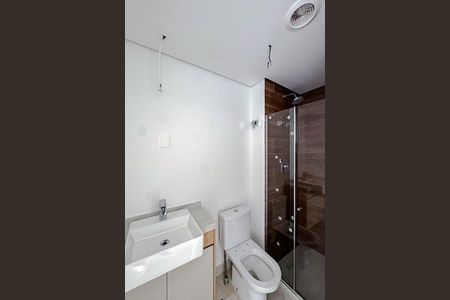 Studio para alugar com 23m², 1 quarto e sem vaga Studio para alugar com 23m², 1 quarto e sem vagaBanheiro