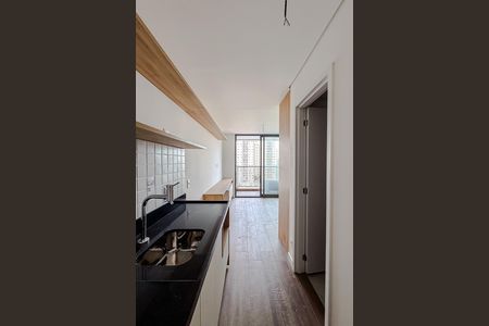 Studio para alugar com 23m², 1 quarto e sem vaga Studio para alugar com 23m², 1 quarto e sem vagaCozinha