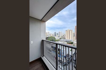 Varanda de kitnet/studio para alugar com 1 quarto, 23m² em Vila Gomes Cardim, São Paulo