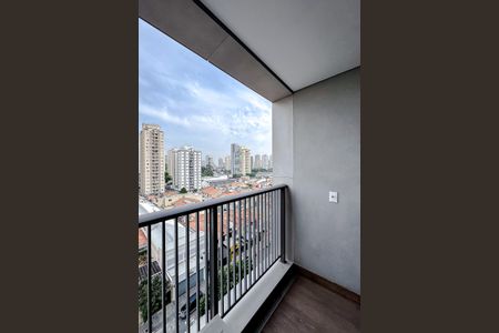 Varanda de kitnet/studio para alugar com 1 quarto, 23m² em Vila Gomes Cardim, São Paulo